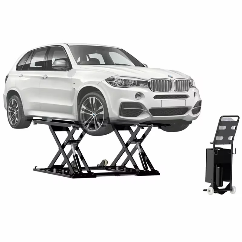 SHINELY 3T пневматический ножничный подъемник со средней посадкой портативный