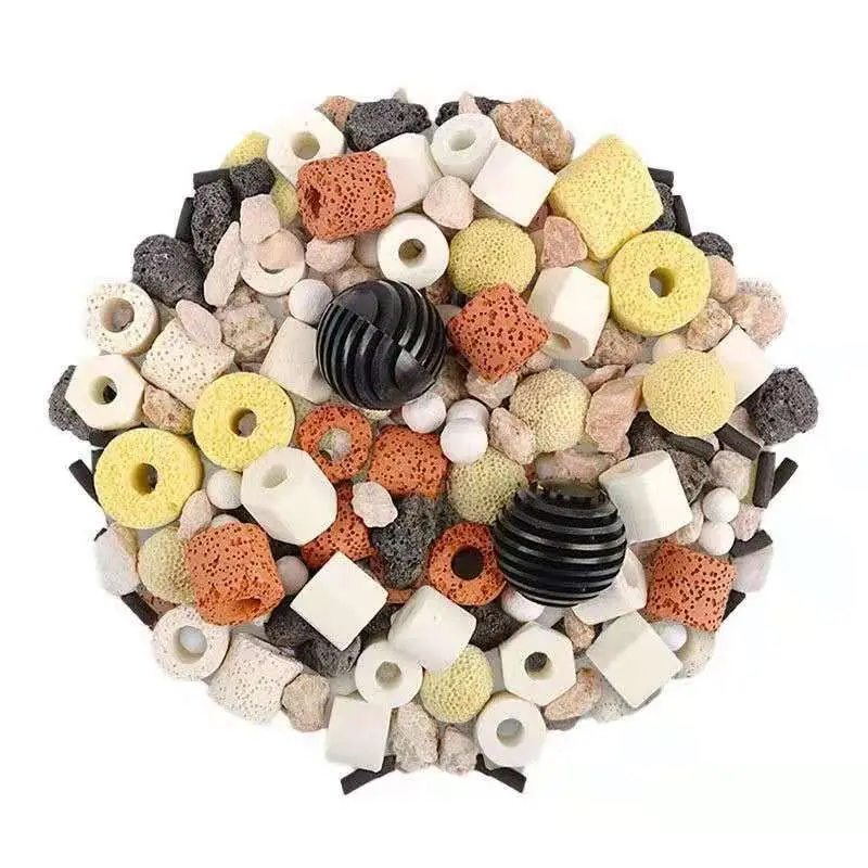 

420G 10 in 1 Aquarium Filter Media Bacteria House For Fish Tank Pond Filter Decorations Accessories Bio Balls Ceramic Rings