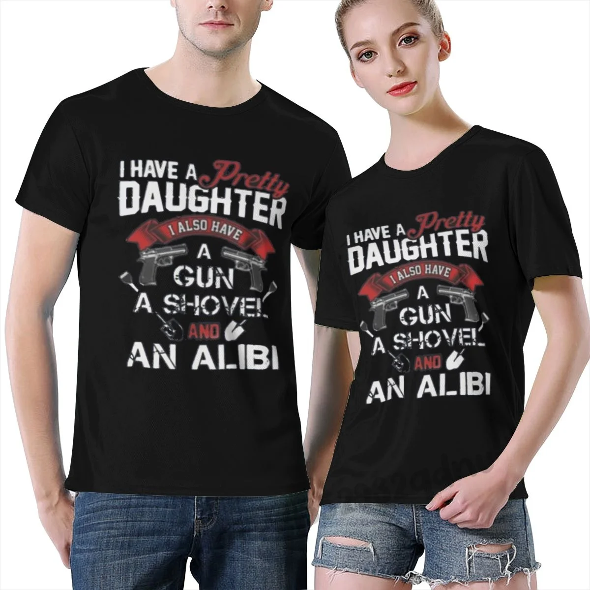 

У меня есть красивая дочь, забавная Новинка, мужская женская футболка, размер S M L XL XXL XXXL 6XL