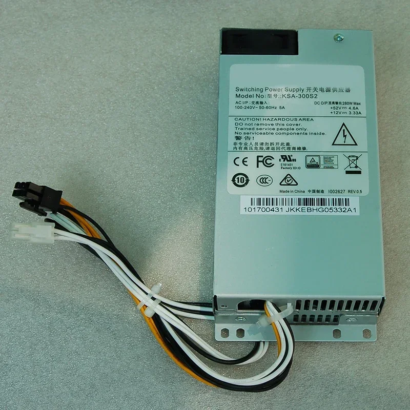 Новый блок питания для CWT POE 1U 7708N 7908N 7716N 280 Вт DPS-280AB-4A KSA-300S2 DPS-280AB-6C DPS-2800AB-M4