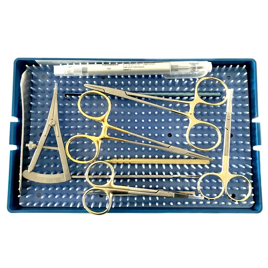 Набор хирургических ножниц для офтальмологии 12 шт.