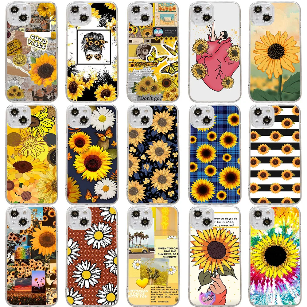 Мягкий чехол TS-38 Sunflower для Moto E4 E5 G60S G200 G41 G51 G71 G10 Z2 G14 G84 Plus Play GO
