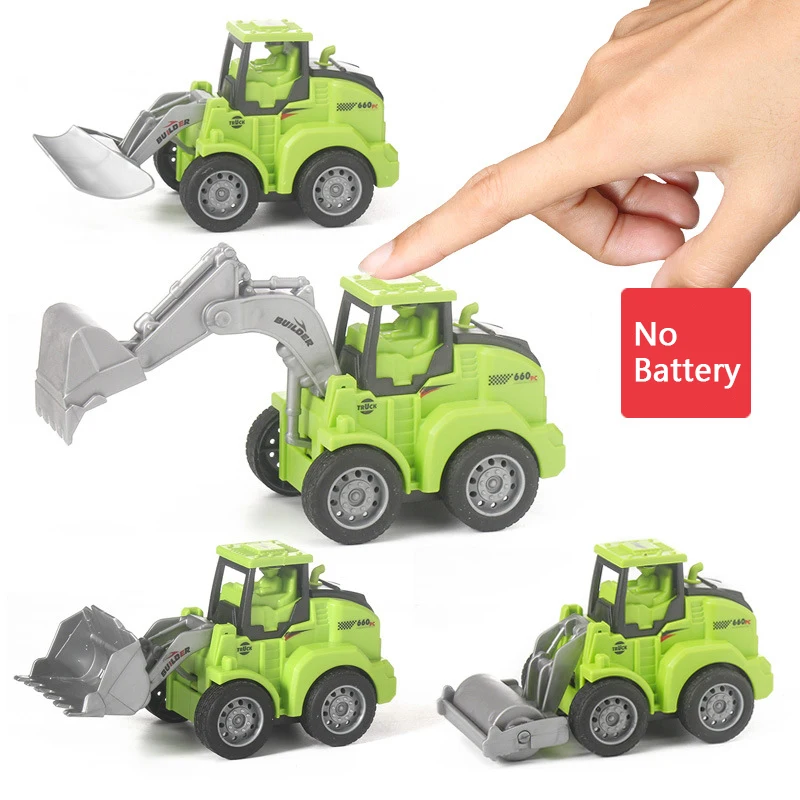 

Mini Construction Vehicle Children‘s Excavator Model Truck Birthday Gift For Children