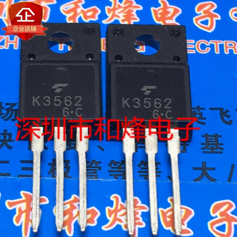 

Original 5pcs/ 2SK3562 K3562 TO-220F 600V 6A
