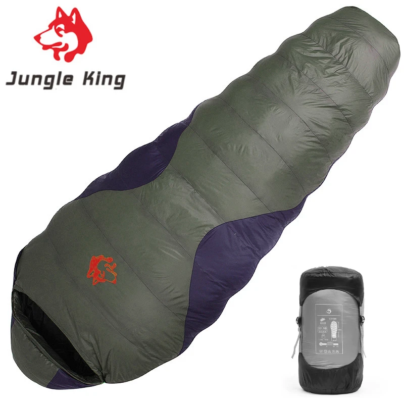 Туристический спальный мешок Jungle King CY660, 1,2 кг, 4 сезона