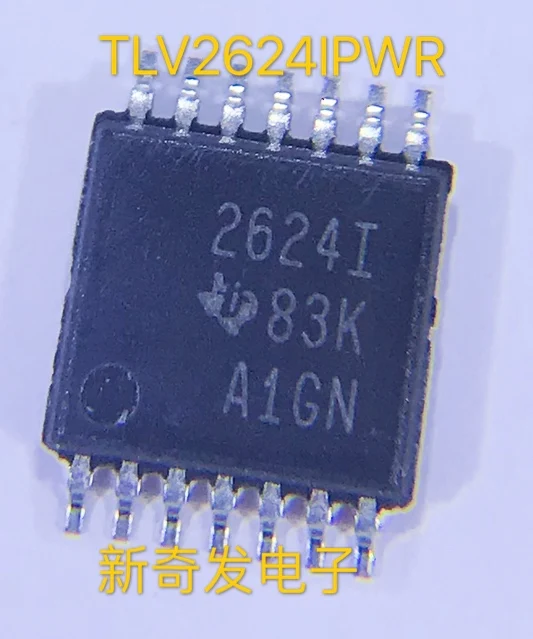 Бесплатная доставка TLV2624IPWR 2624I TSSOP14 TI 10 шт.