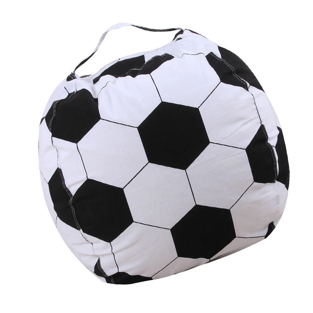 

Kids Bean Cloth Bag Beanbag Covers Toy Stuffed Basketball Toys Organizing White Polyester Toys Child
