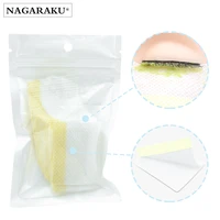 nagaraku eyelash extension glue remover segregate cotton pads under eyes skin close breathable mild soft non irritation