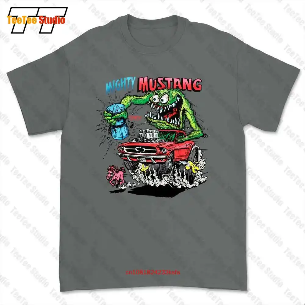 Ed Big Daddy Roth Rat Fink Mighty Mustang T-shirt Tee GTKG