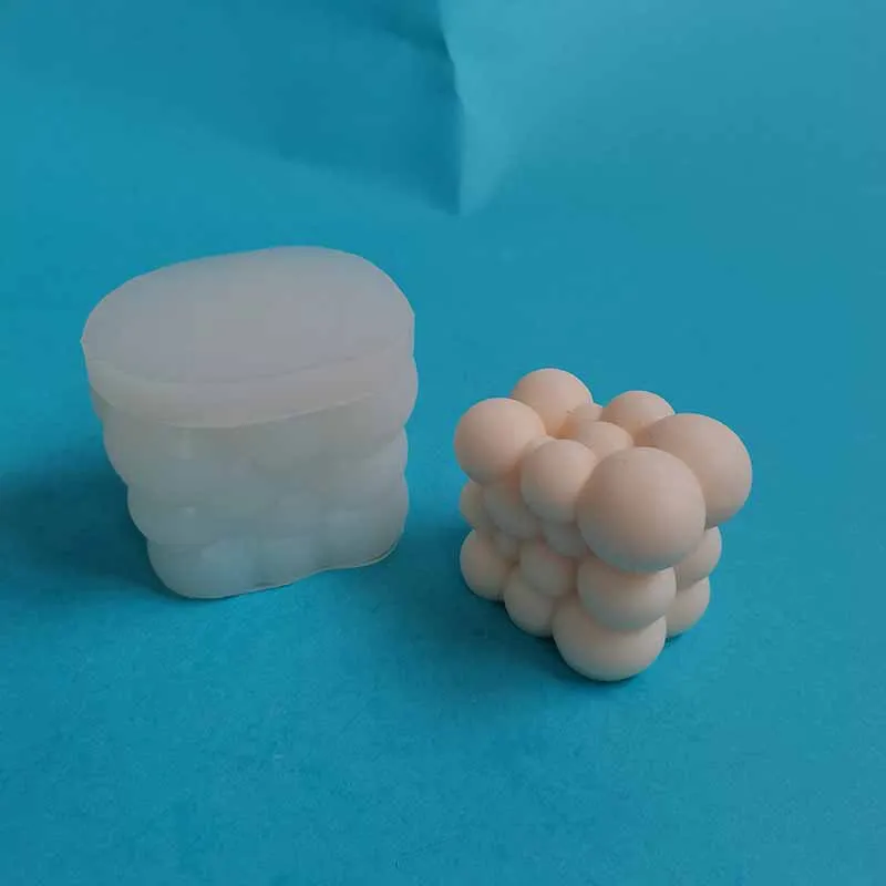 Нерегулярный пузырьковый шар силиконовая форма для свечей геометрический