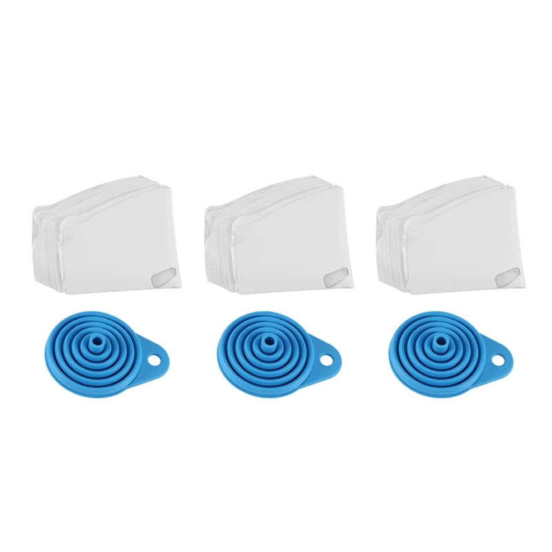 

150Pack 100 Micrometre Paint Cone Paint Strainers With 3 Pcs Silicone Funnel,100 Micrometre Paint Filter With Fine Nylon