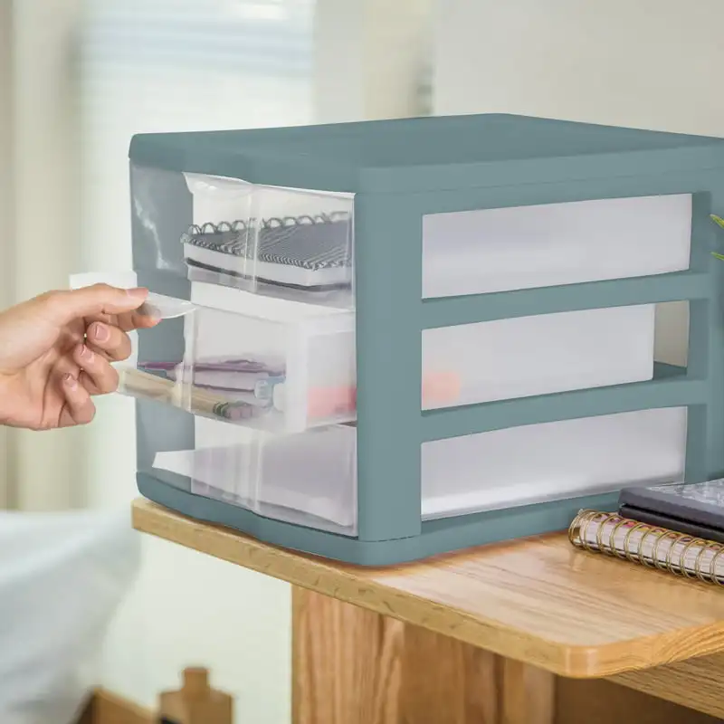 

Drawer Unit, Plastic, Aqua Slate, Adult, Set of 4