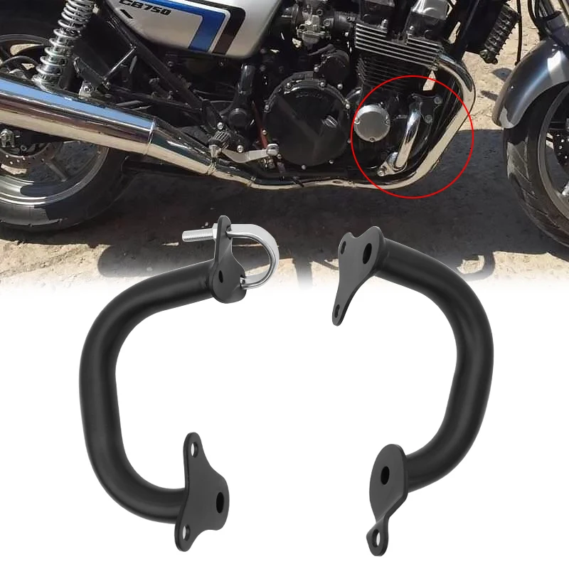 

Motorcycle Front Bumper Engine Guard Crash Bar Left Right Highway Side Protector For Honda Nighthawk 750 CB750 1993-2011