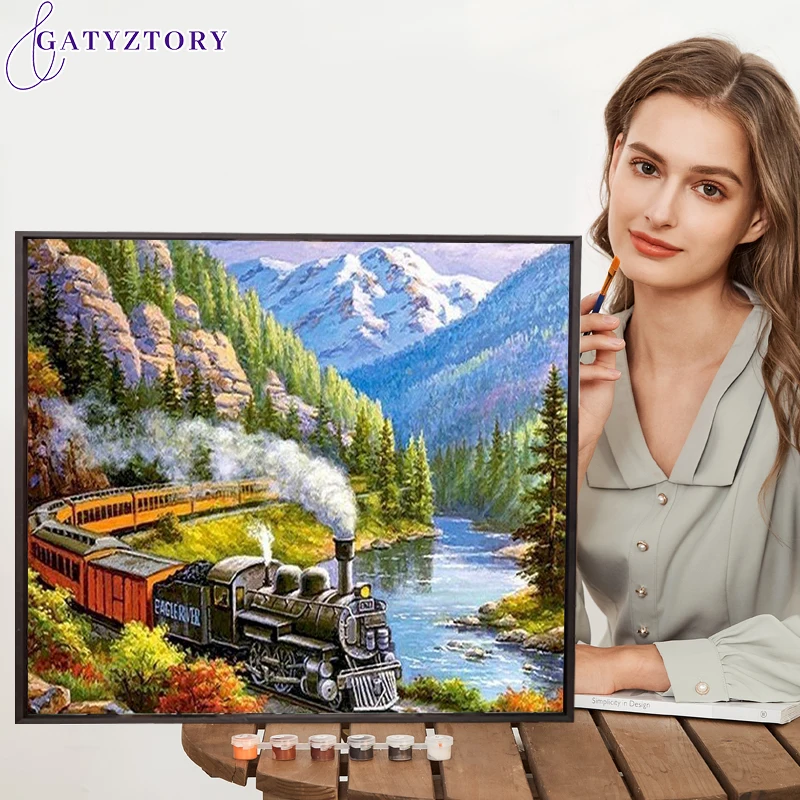 

Картина по номерам для взрослых, 60x75 см