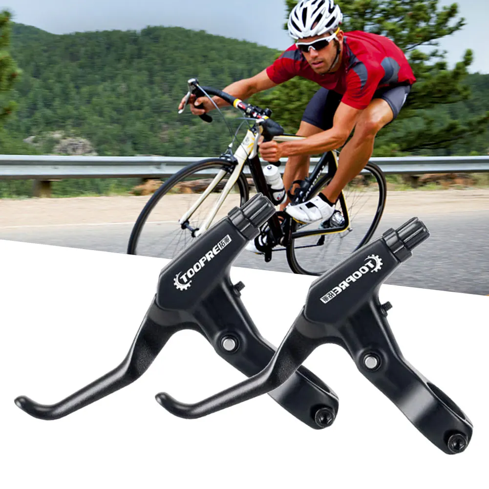 

Bicycle BMX Brake Handle 2-finger Bike Bicycle Lightweight Aluminum MTB Mountain Bike Cycling Brake Levers 22.3mm Bicycle Parts