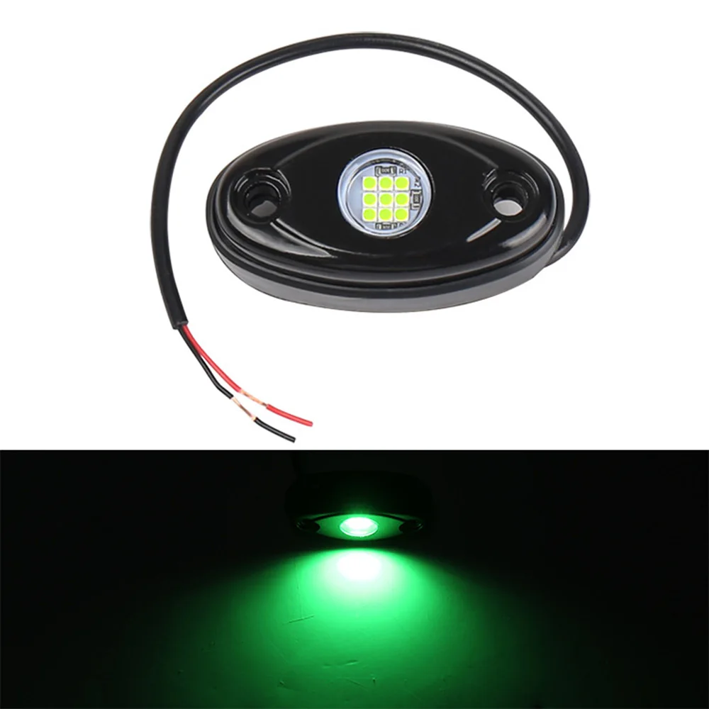 

5-Color Optional Chassis Lights! 9pcs LED 12V 9W Decorative Lamp Strip!