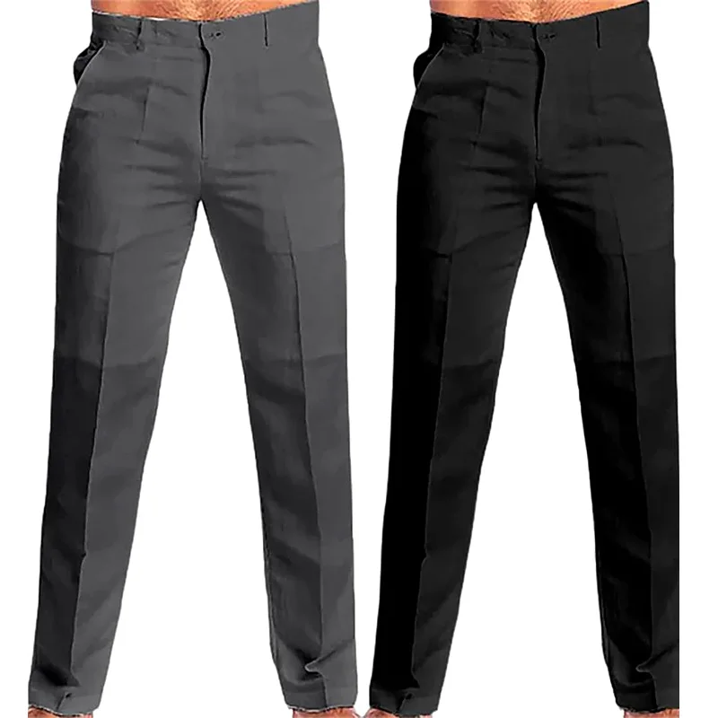 Рисунок 3 - Мужские льняные прямые однотонные