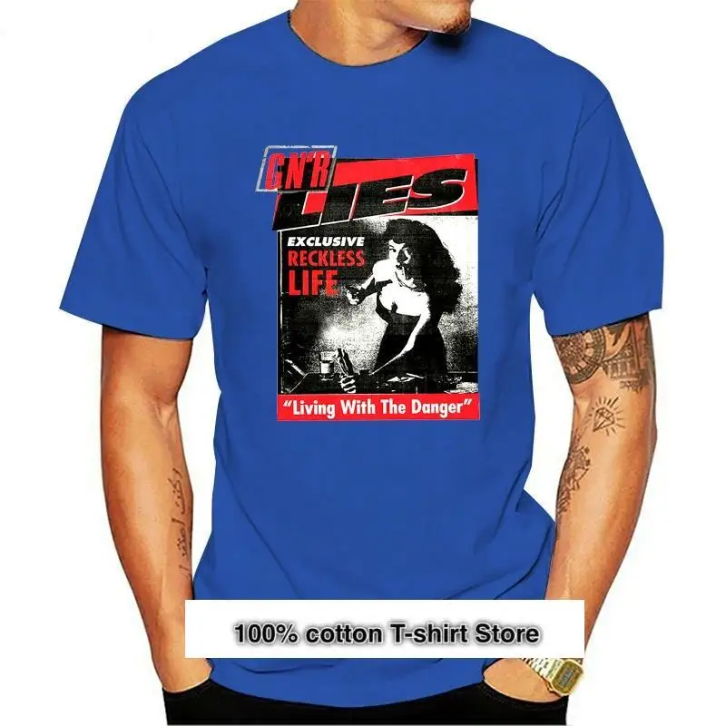 

Camiseta amplificada Guns n'roses Lies (Natural), ropa nueva