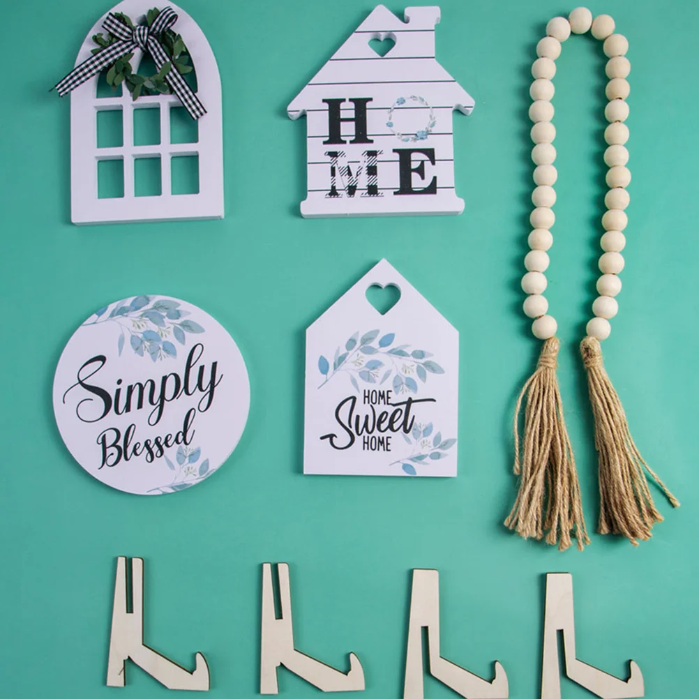 

Деревенский кухонный декор, многоярусный поднос, набор украшений, деревенские деревянные подвесные декорации, Деревянные Подносы, декоративные