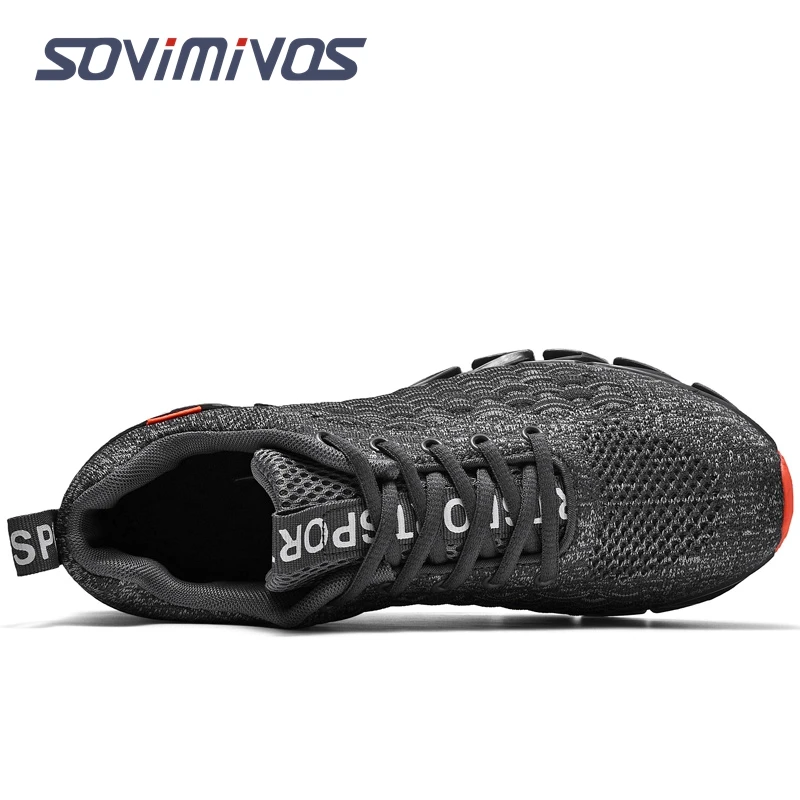 Men Athletic Shoes Mesh Blade Non Slip Running Gym Tennis Walking Sports Sneakers Mesh Breathable Trail Runners Shoes for Women