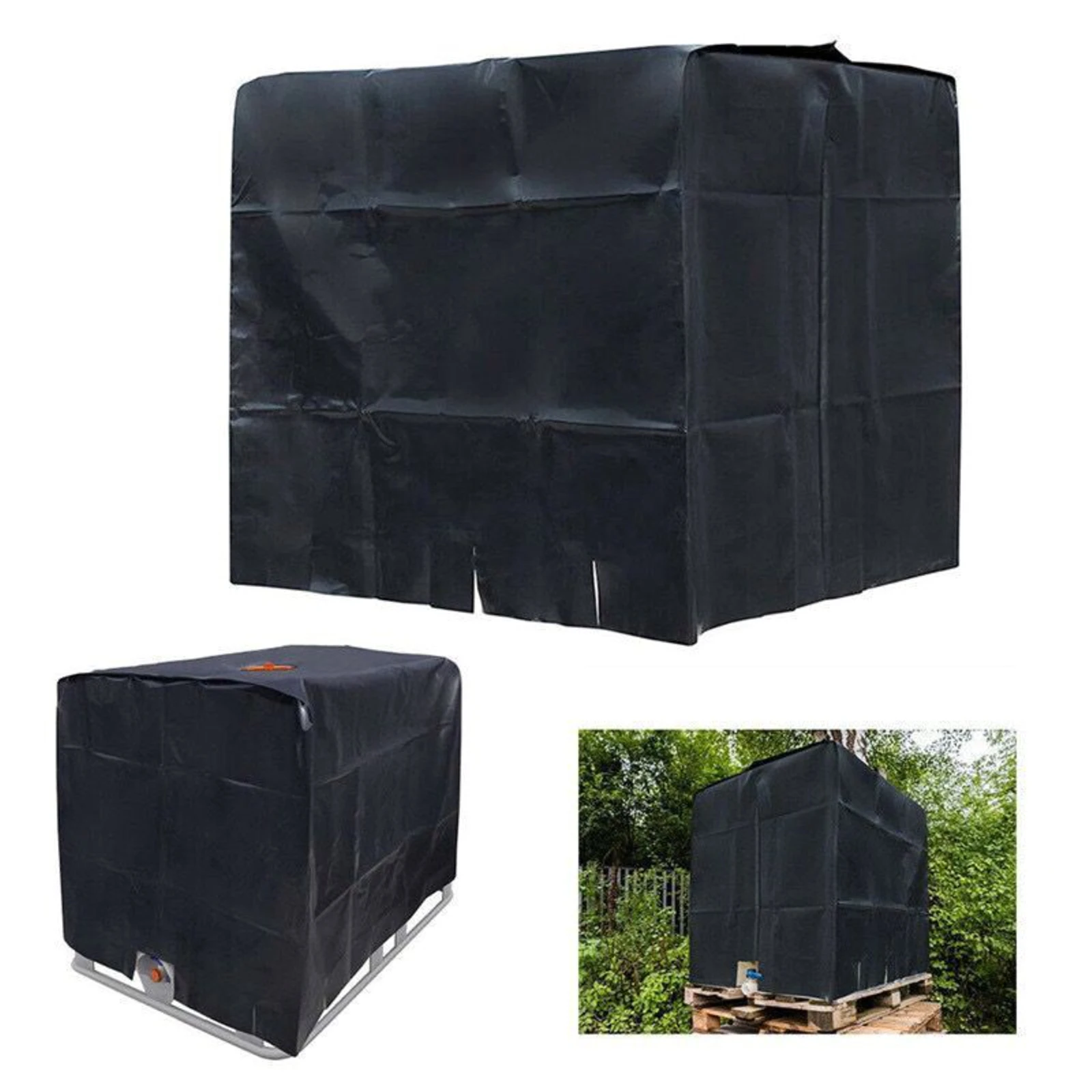 

IBC Water-Tank Cover 210D Oxford Cloth Dustproof IBC Container Large-Size Ton Barrel Protector Waterproof Furniture Covered Case