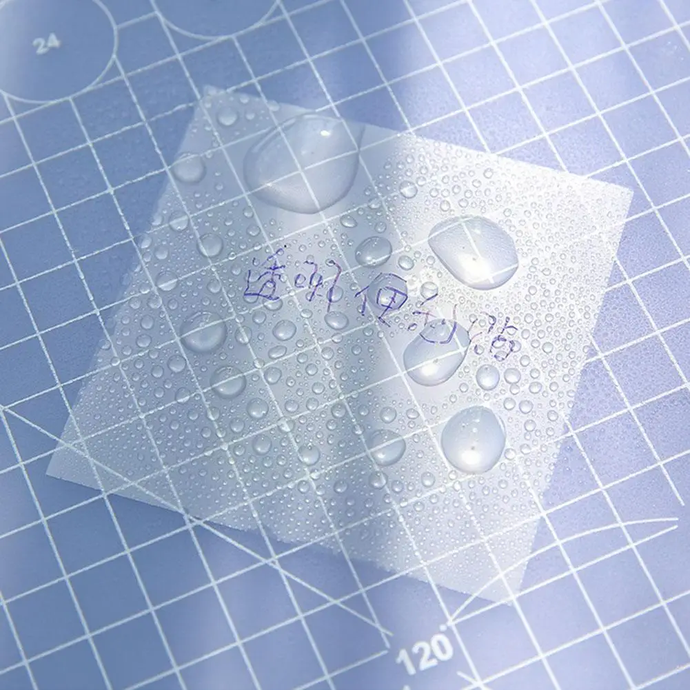 

50 Transparent Notes Stationery Stickers Notes Stationery Sheets Adhesive Note Aihao Cute Colorful Sticky Notes E6d4