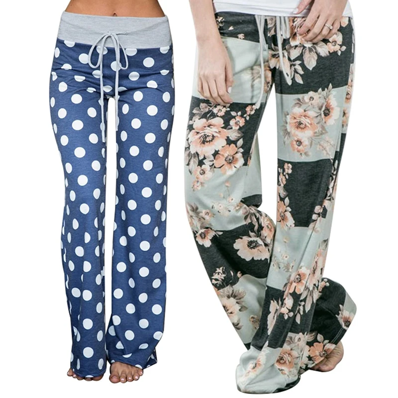 

Женские спортивные штаны для йоги, с широкими штанинами и высокой талией, размеры XXXL