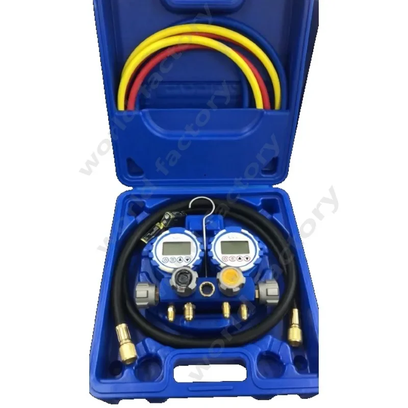 Значение холодильных инструментов Цифровой мультигазовый коллекторный