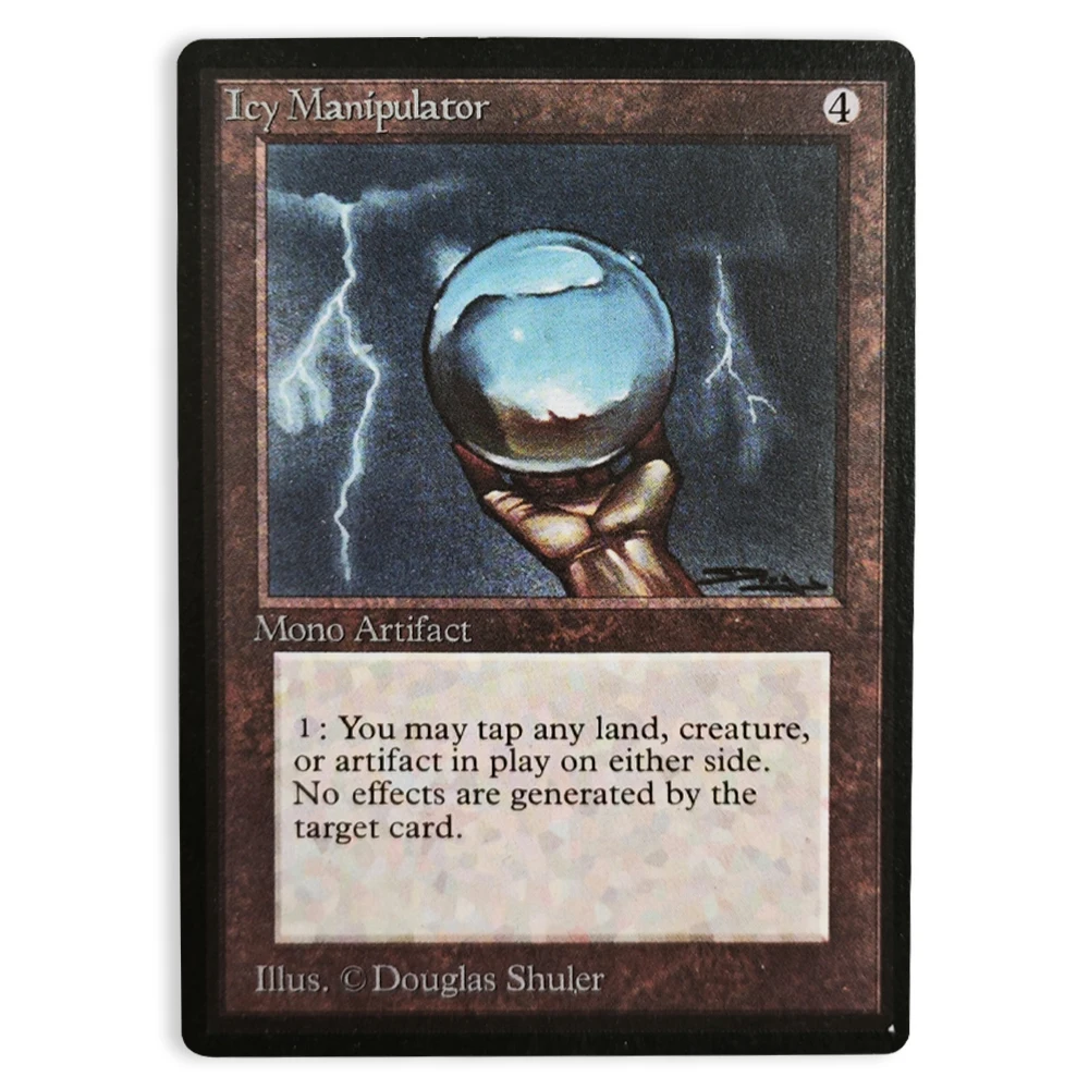 Фото Коллекционные карты TCG: Редкие эксклюзивные карты для магических игр — Черный лотос/Зимний шар/Ледяной манипулятор — Игрушки, хобби, подарки для мальчиков №2