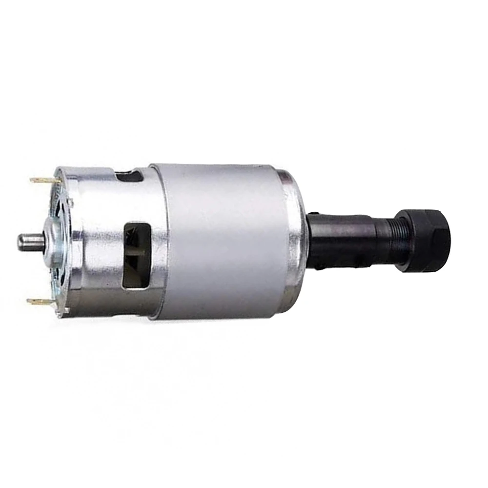 Фото DC12V-24V двигатель 775 с высоким крутящим моментом 20000 об/мин 80 Вт мощный 1,5A 775 комплект двигателей постоянного тока CNC3018 аксессуары для лазерного гравировального станка с ЧПУ №4