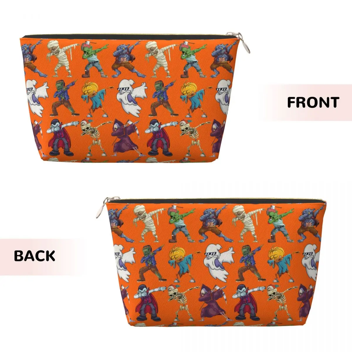 Пользовательский скелет зомби страшная тыква мумия косметичка Хэллоуин макияж