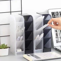 office desk storage accessories pen holder desktop stationery organizer oblique insertion pencil stand for school supplies