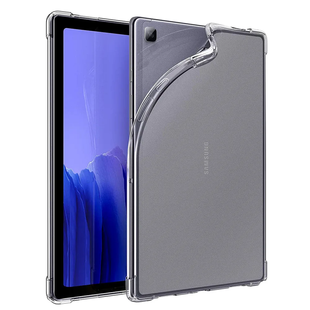 

Чехол для планшета Samsung Galaxy Tab A7 A8 Lite 8,7 10,4 10,5 T220 T225 X200 X205 T500 T505, противоударный мягкий силиконовый чехол-накладка