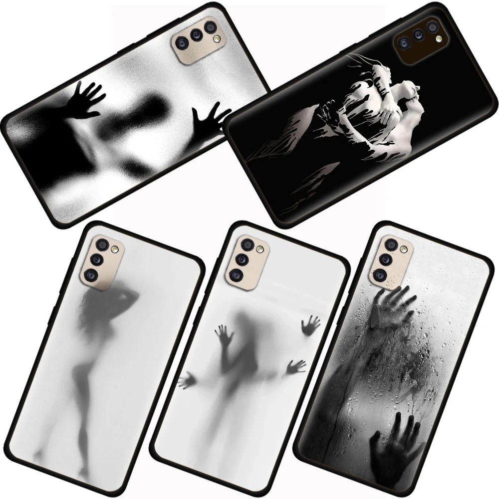 

Shadow Art Silicone Case For Samsung Galaxy A51 A12 A52 A71 A32 A31 A21s A22 A41 A42 A11 A02s A50 A70 Fashion Phone Cover