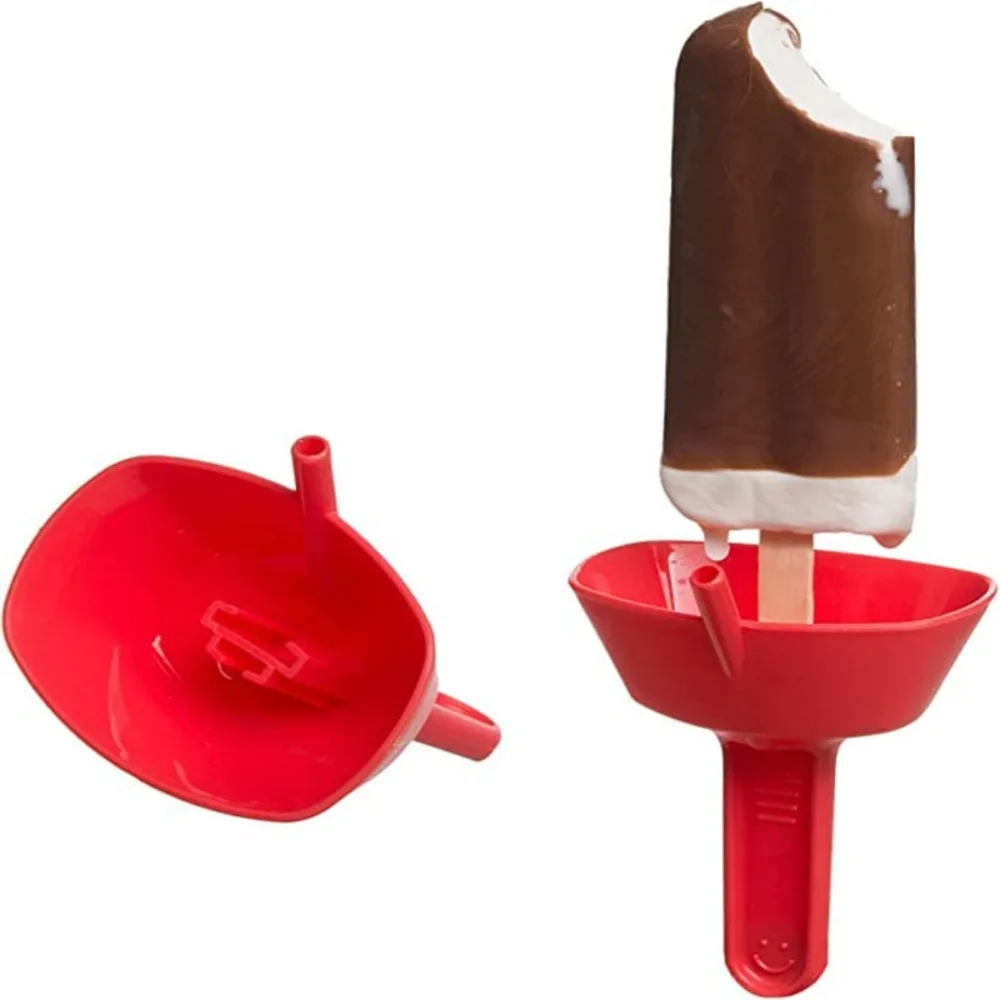 

Drip-proof Popsicle Rack Drip Free Ice Cream Rack No Drop Mess Free Frozen Treats Rack Popsicle Stick with Straw