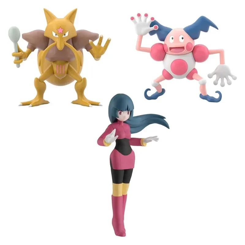 Bandai оригинальная аниме-фигурка Shokugan Pokemon масштабная фигурка мира NATSUME YUNGER & BARRIERD
