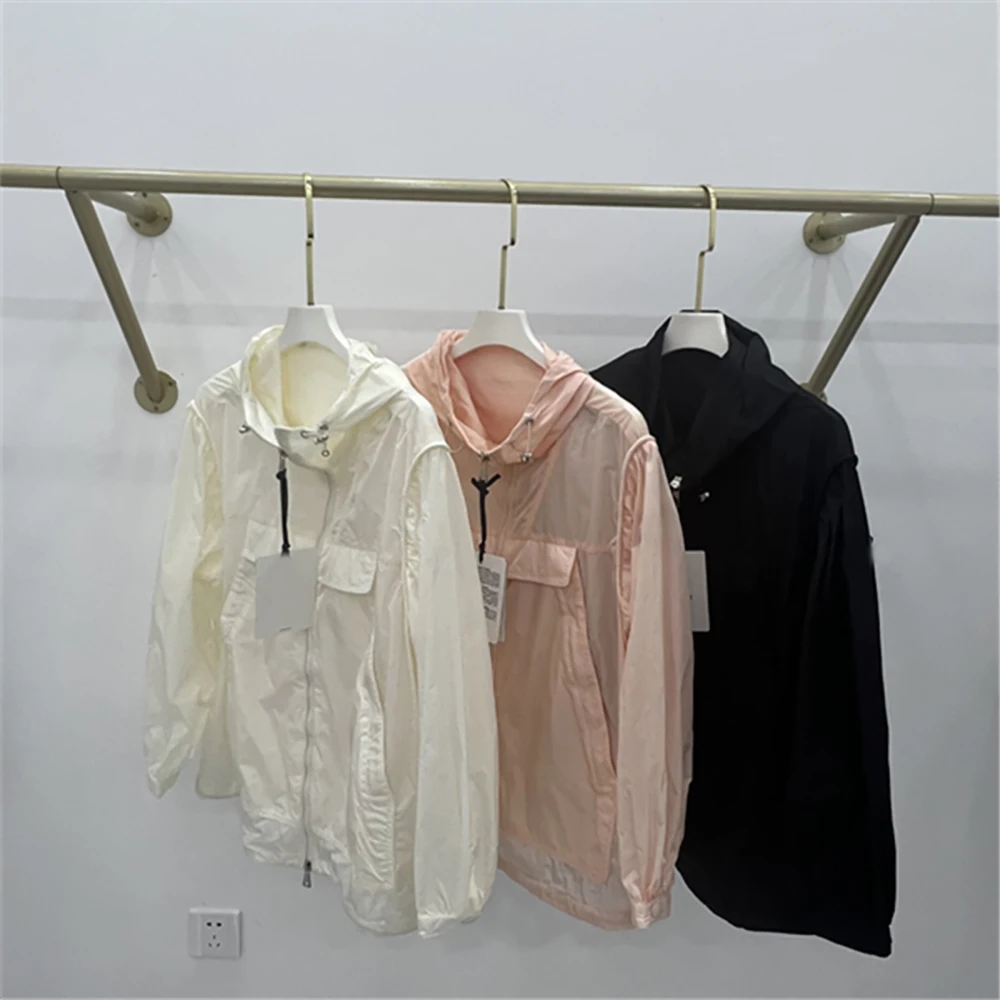 

Summer New Golf Sunscreen Suit Women's Jacket Medium Length Slim Windbreaker Casual Versatile Hooded Jacket