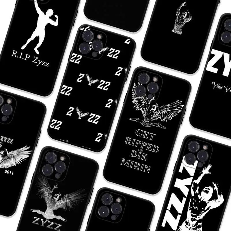 

LVTLV Zyzz Aziz Shavershian Fitness Phone Case for iPhone 11 12 13 Mini Pro Max 8 7 6 6S Plus X 5 SE 2020 XR XS Funda Cover