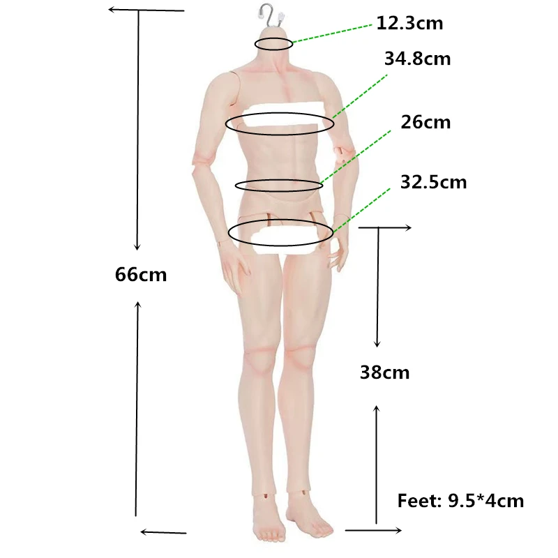 Кукла для мальчиков высотой 66 см смола 1/3 Bjd SiYe мужское тело нарядная игрушка