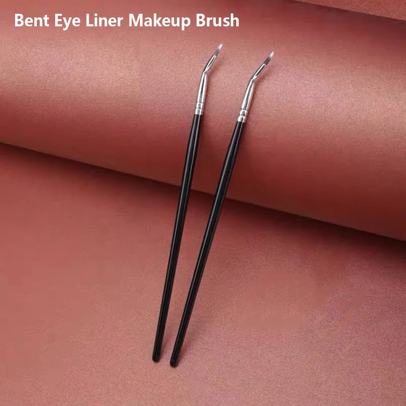 

1 шт. изогнутая Кисть для макияжа Точная скошенная Кисть для макияжа глаз кисть Тени для бровей инструмент