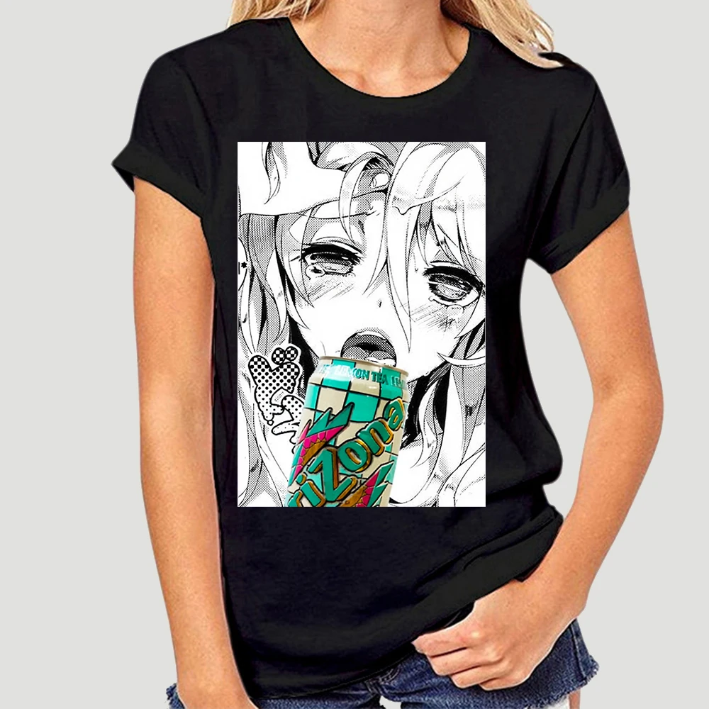 

Anime Can Lewd Hentai Men'S T Shirt White New Summer Men'Cotton Basic Style Hip Hop O Neck T Shirt tees 2826X