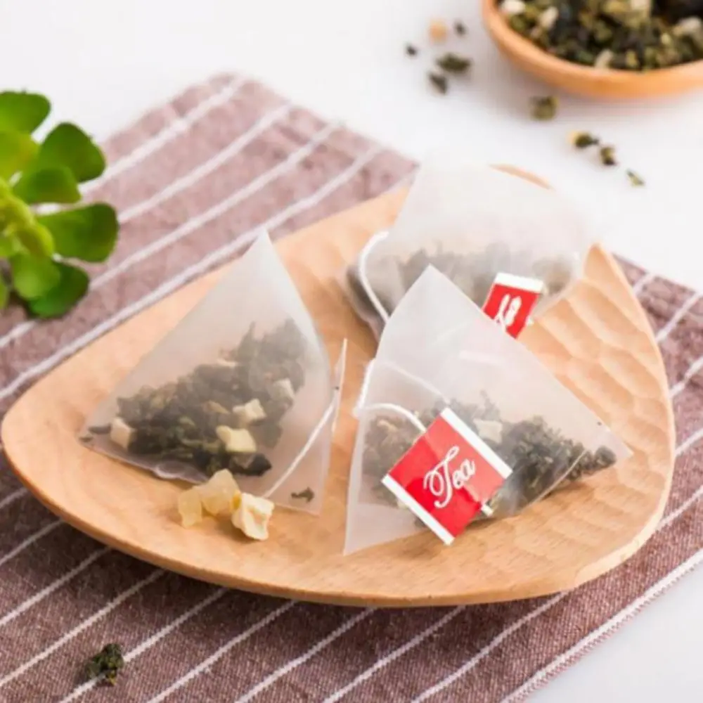 

100pcs/lot Tea Bag Infuser With String Heal Seal 7 x 6cm Sachet Filter Paper Teabags Empty Tea Bags