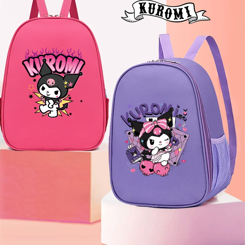 Kuromi милые рюкзаки для мальчиков и девочек, школьные сумки для ...