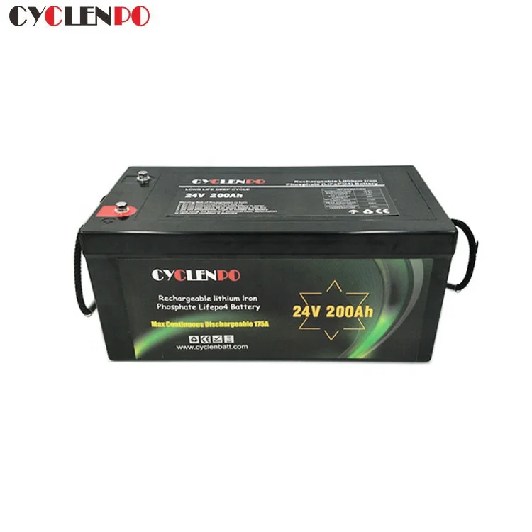 

Deep cycle lithium batteries for electric vehicles 24v 200ah for solar storage and ups boat Golf lifepo4 battery