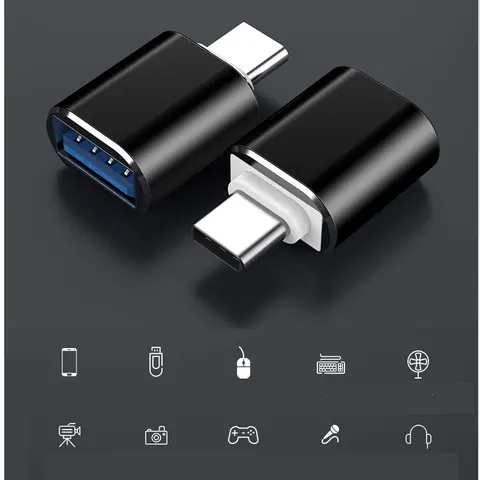 Универсальный USB 3.0 Type-C OTG адаптер типа C «папа» USB C «мама» для Macbook Xiaomi Samsung USB 2.0 OTG разъем