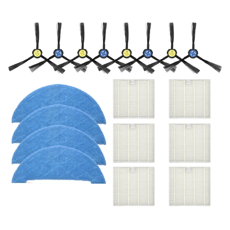 

Запасные части для Ilife Chuwi V8 V8S Plus X750 X800 X785 V80, расходные материалы для робота-пылесоса, боковая щетка, тряпки с фильтром НЕРА