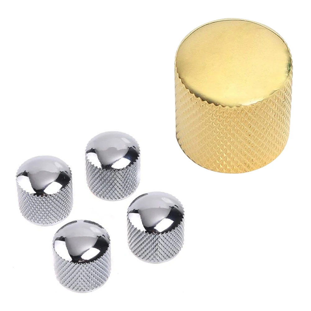 

4x Guitar Dome Control Knobs for Fender Tele Replacement