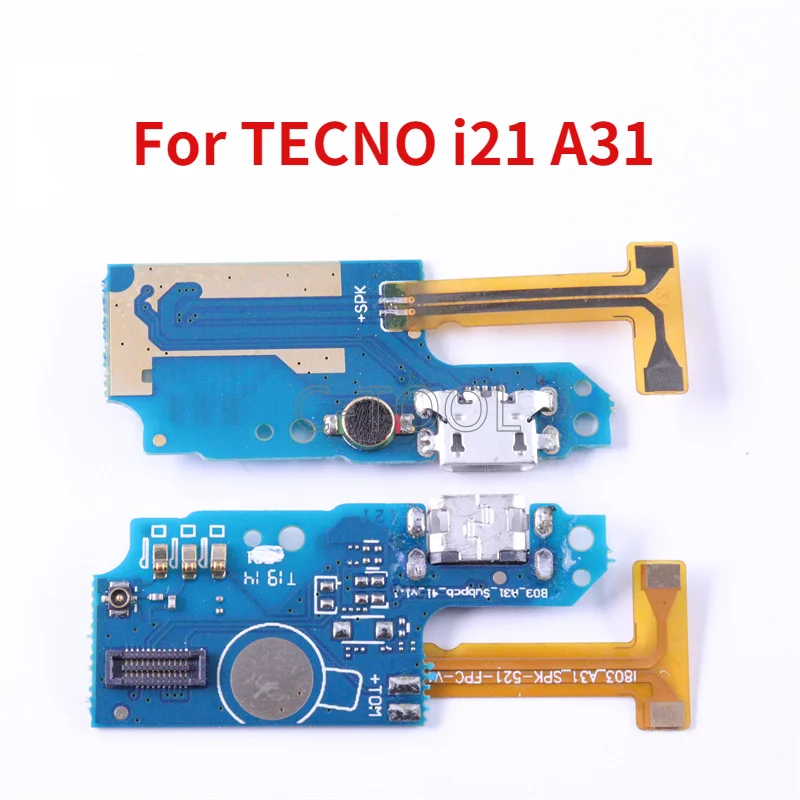 

5 шт., гибкий USB-кабель для зарядного устройства TECNO i21 A31 Power Play Plus