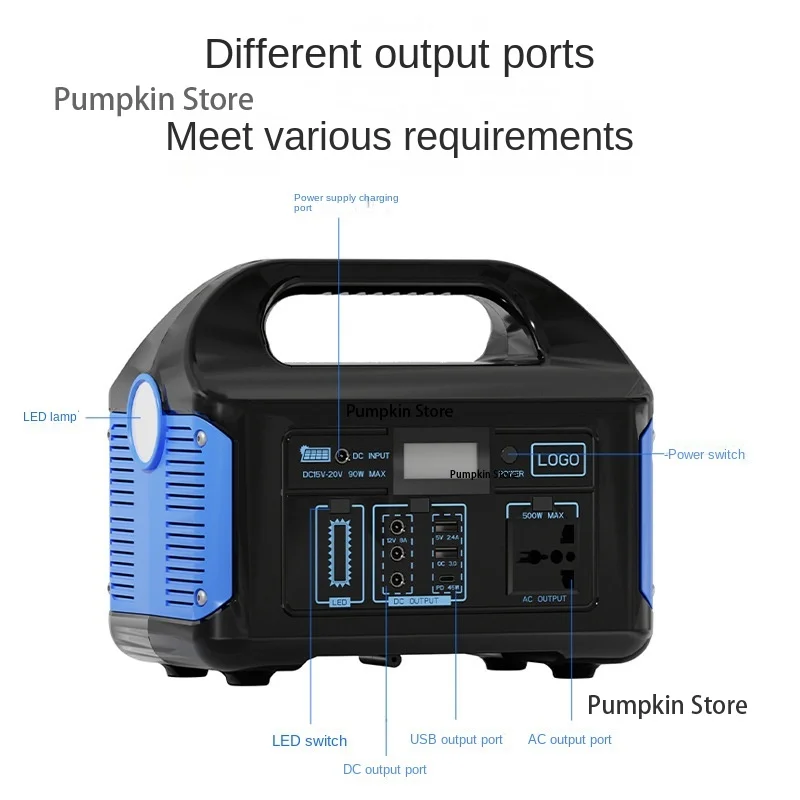 Портативные зарядные устройства для экстренных ситуаций 500 Вт 220 В