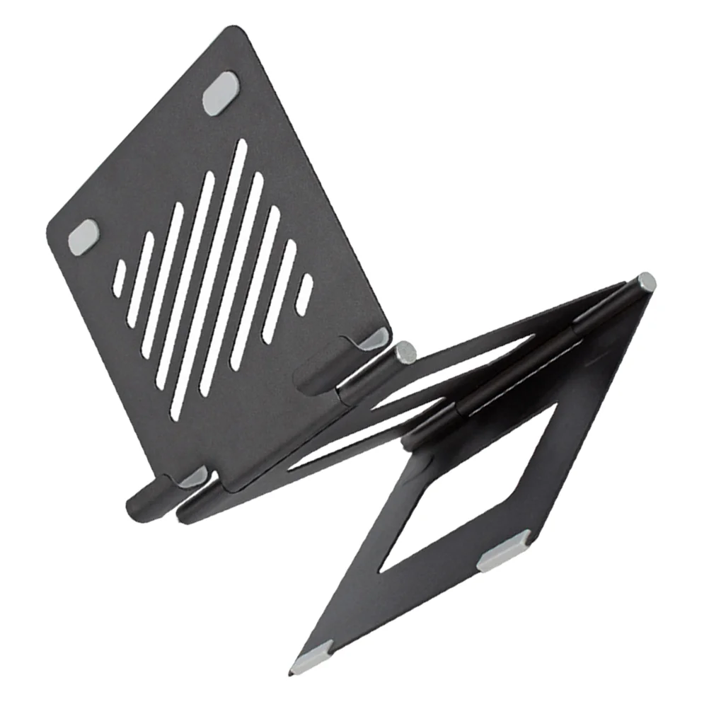 

1pc Folding Metal Adjustable Laptop Tablet Bracket Laptop Cooling Rack Laptop Holder